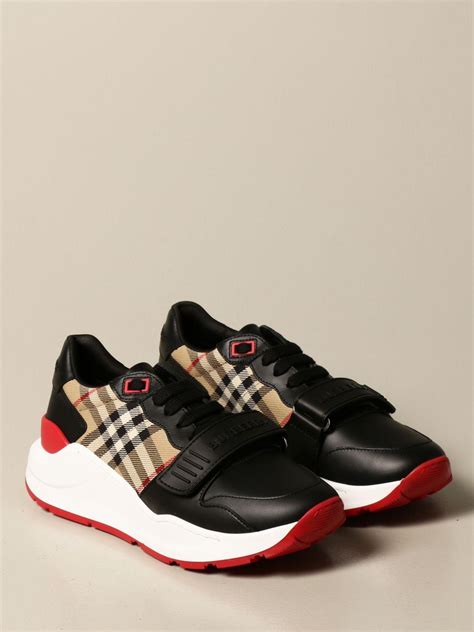 black Burberry sneakers women